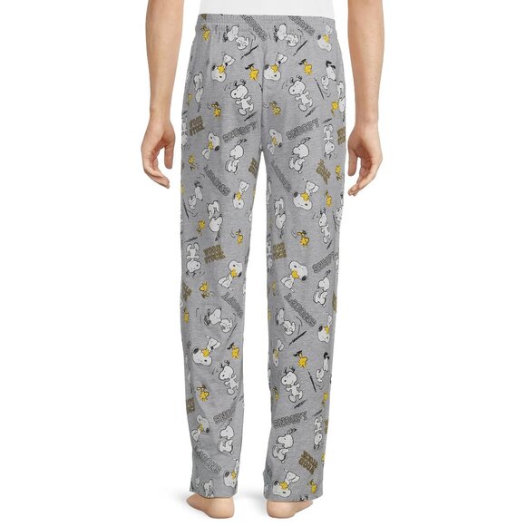 Peanuts Snoopy Pajama Pants Men's Size 2XL (44-46) PJ Bottoms Elasticized Waist - Picture 5 of 10